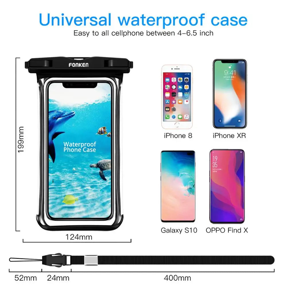 Waterproof Phone Pouch – Underwater Dry Bag