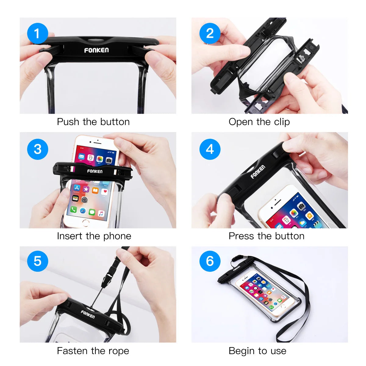Waterproof Phone Pouch – Underwater Dry Bag