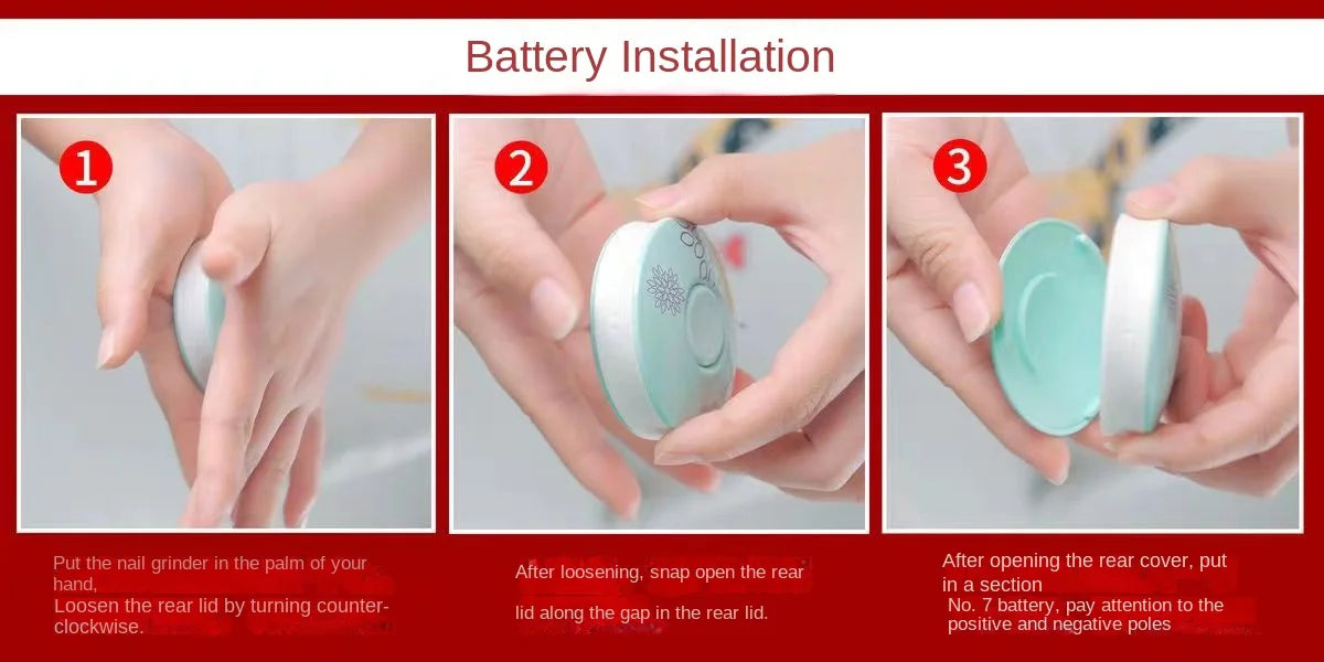 Electric Baby Nail Trimmer Tool