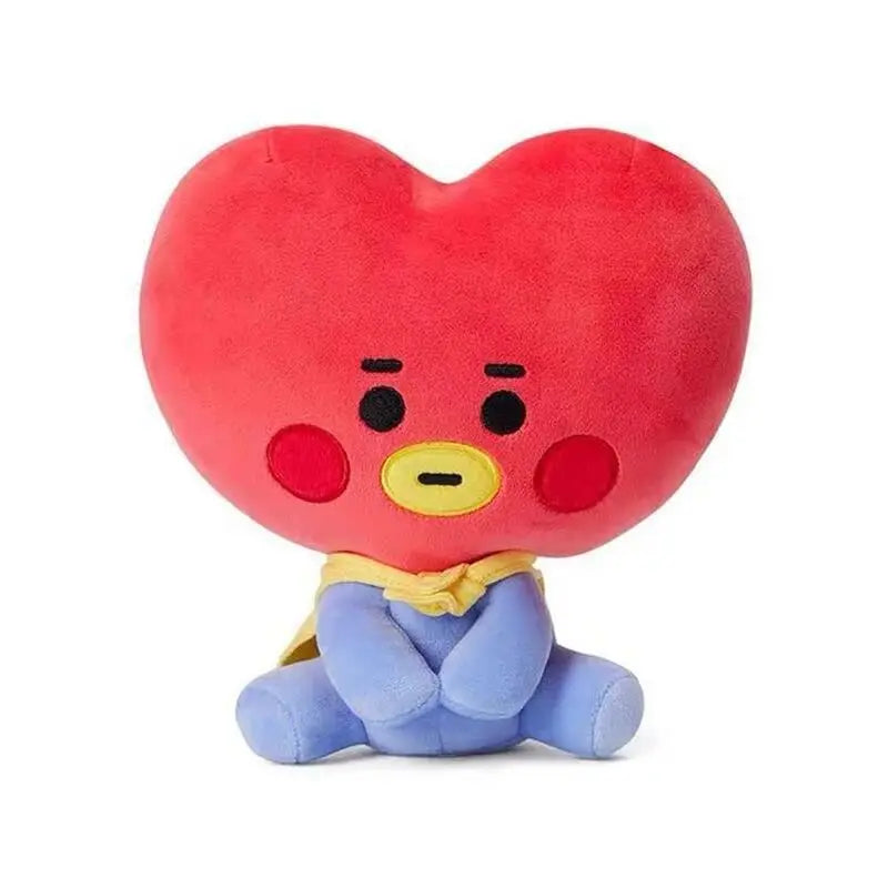 10–12cm Bts Kawaii Plush Doll – Bandai Backpack Toy & Gift