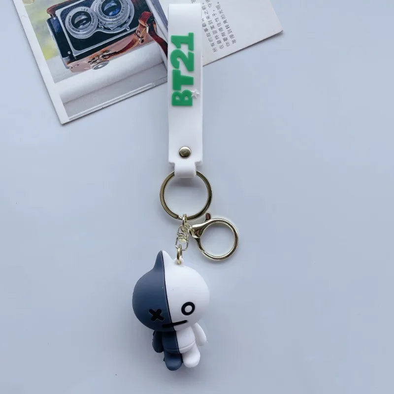 BT21 Kpop 7cm Cute Doll Keychain