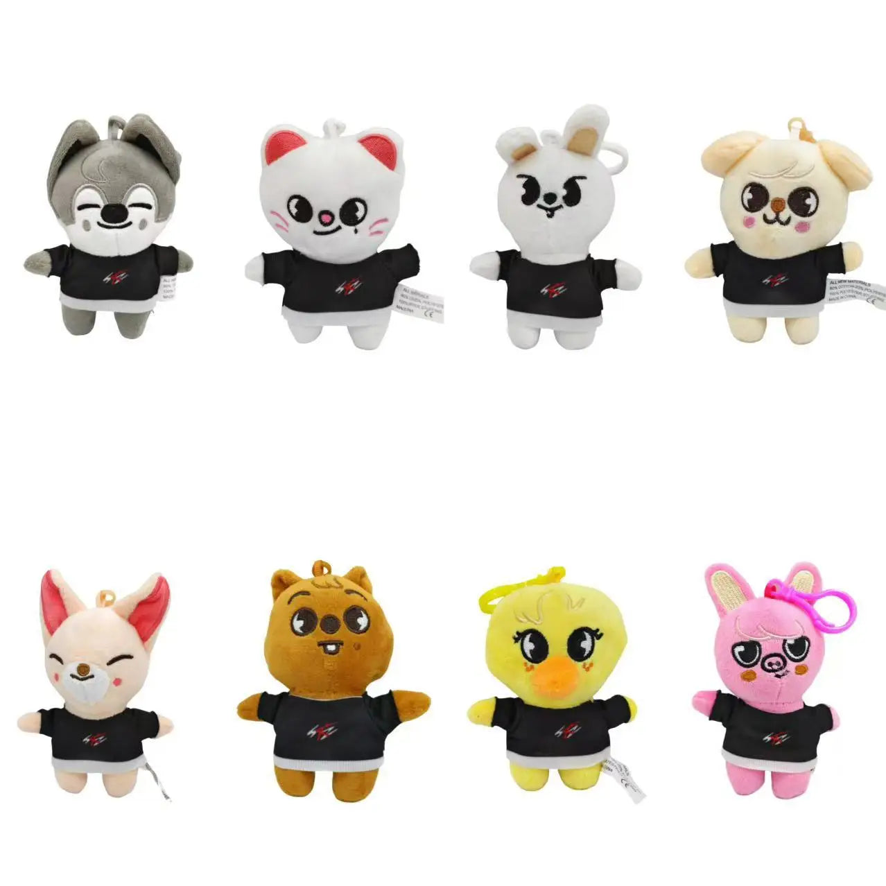 SKZOO Stray Kids Plush Keychain – Cute Pendant Doll