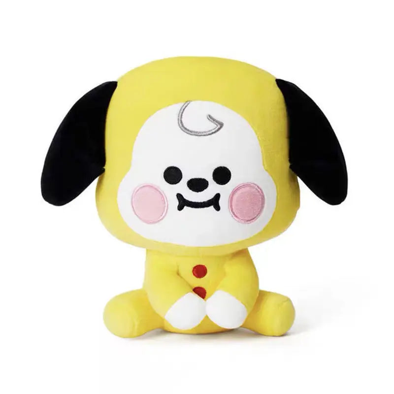 10–12cm Bts Kawaii Plush Doll – Bandai Backpack Toy & Gift