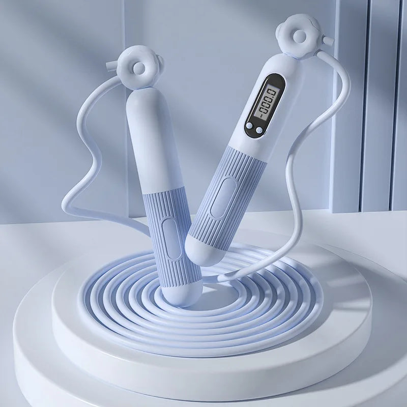 Smart Skipping Rope – Countdown & Calorie Tracker for Adults