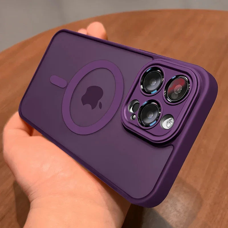 Magnetic Shockproof Wireless Case For iPhone