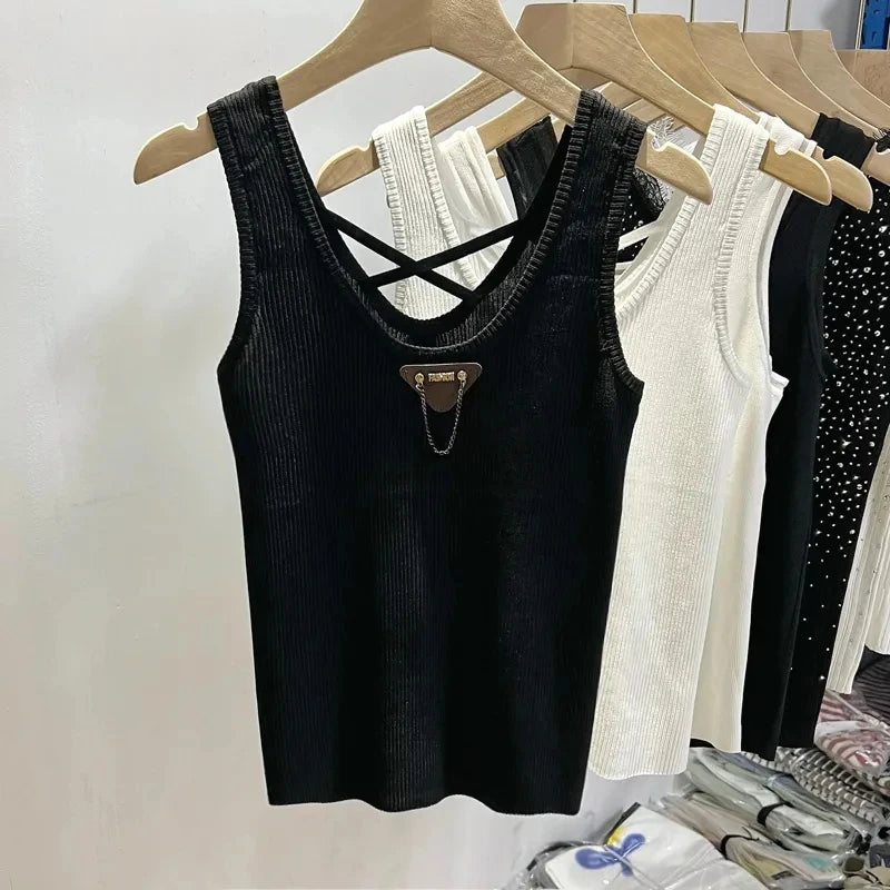 Chic Sleeveless Tank Top