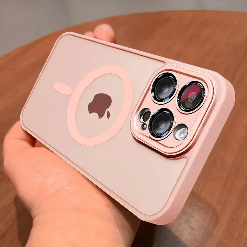 Magnetic Shockproof Wireless Case For iPhone