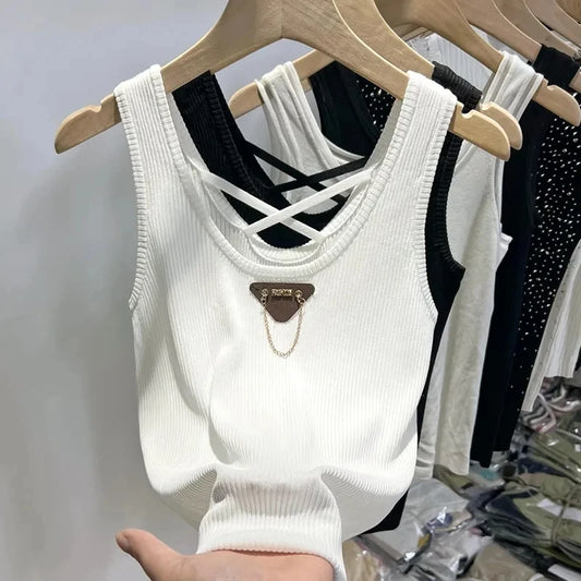 Chic Sleeveless Tank Top