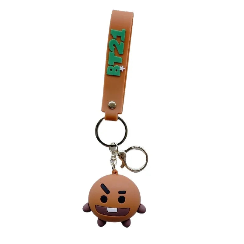 BT21 Kpop 7cm Cute Doll Keychain