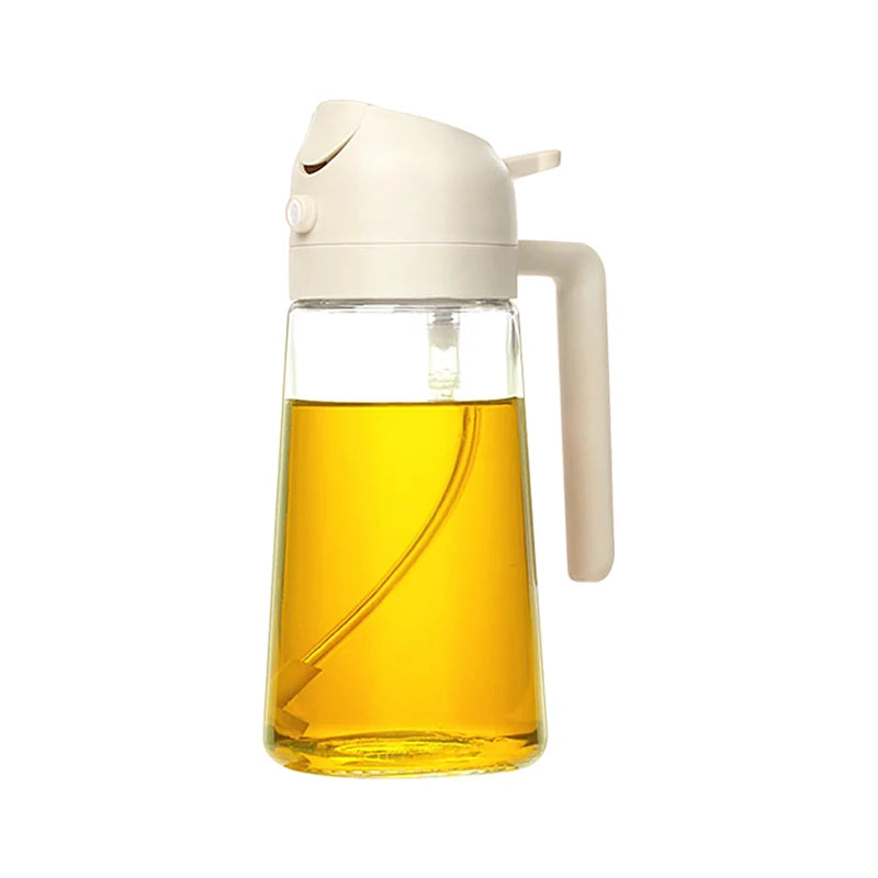Oil Spray & Pour Bottle – Cooking & BBQ Dispenser