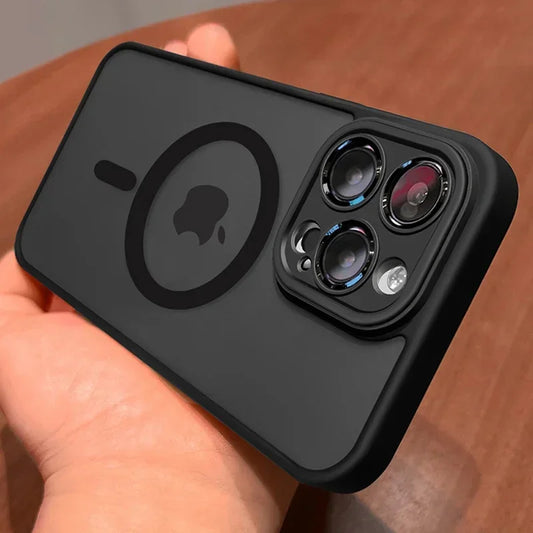 Magnetic Shockproof Wireless Case For iPhone