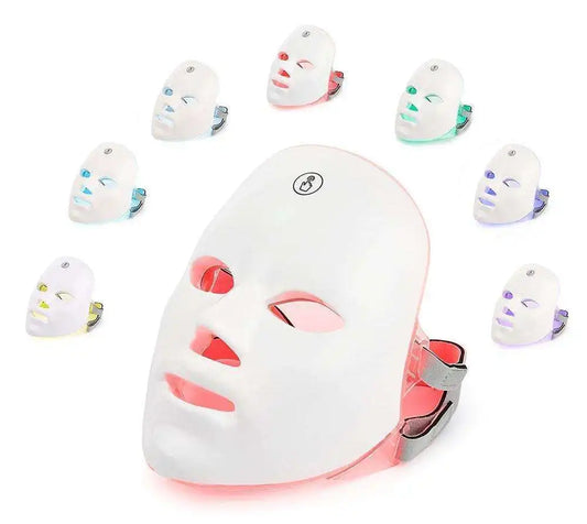 Rechargeable Facial 7 color LED Mask