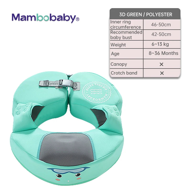 Mambobaby Float with Canopy – Swimming Trainer for Infants