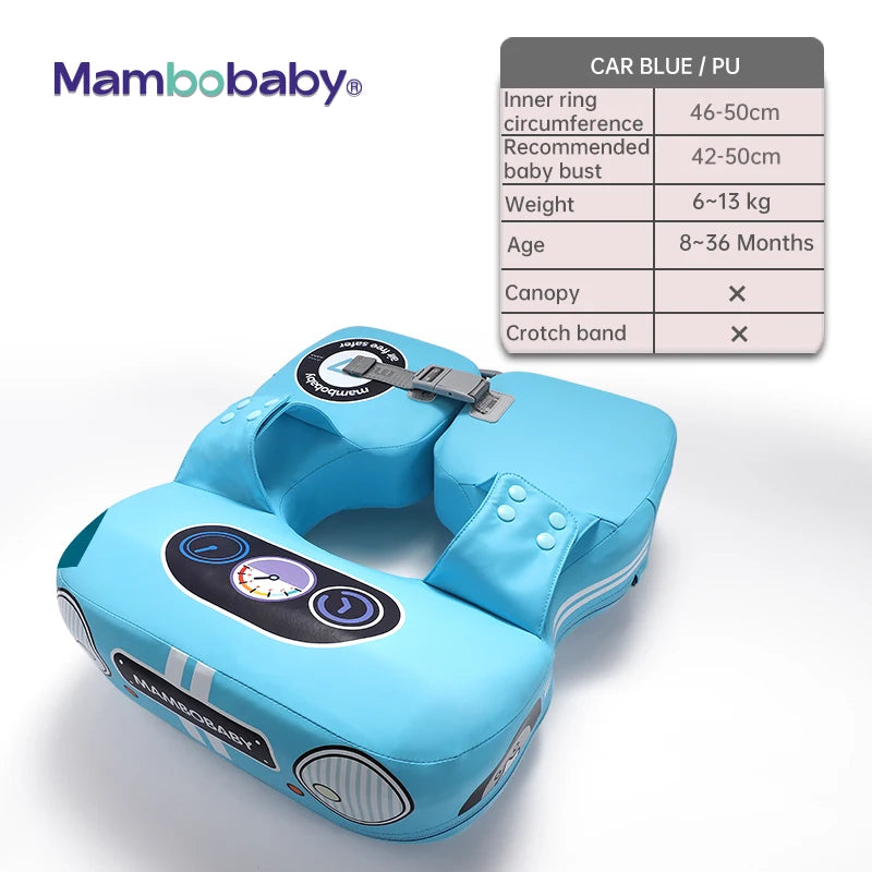 Mambobaby Float with Canopy – Swimming Trainer for Infants