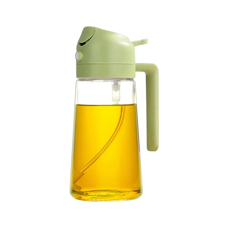 Oil Spray & Pour Bottle – Cooking & BBQ Dispenser