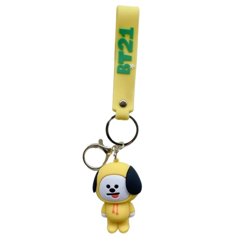 BT21 Kpop 7cm Cute Doll Keychain