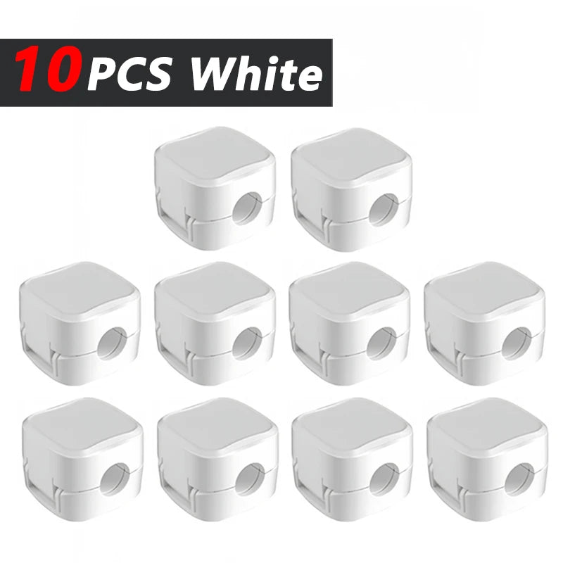 Magnetic Cable Clips – Adjustable Cord Organizer