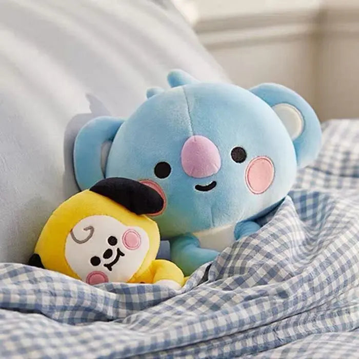 10–12cm Bts Kawaii Plush Doll – Bandai Backpack Toy & Gift