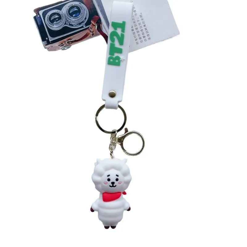 BT21 Kpop 7cm Cute Doll Keychain