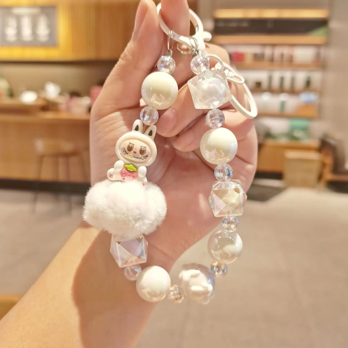 Kawaii Labu Doll – Anime Phone Charm, Keychain