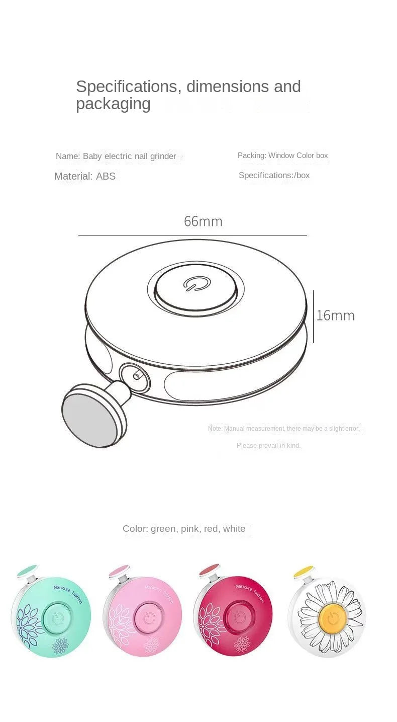 Electric Baby Nail Trimmer Tool