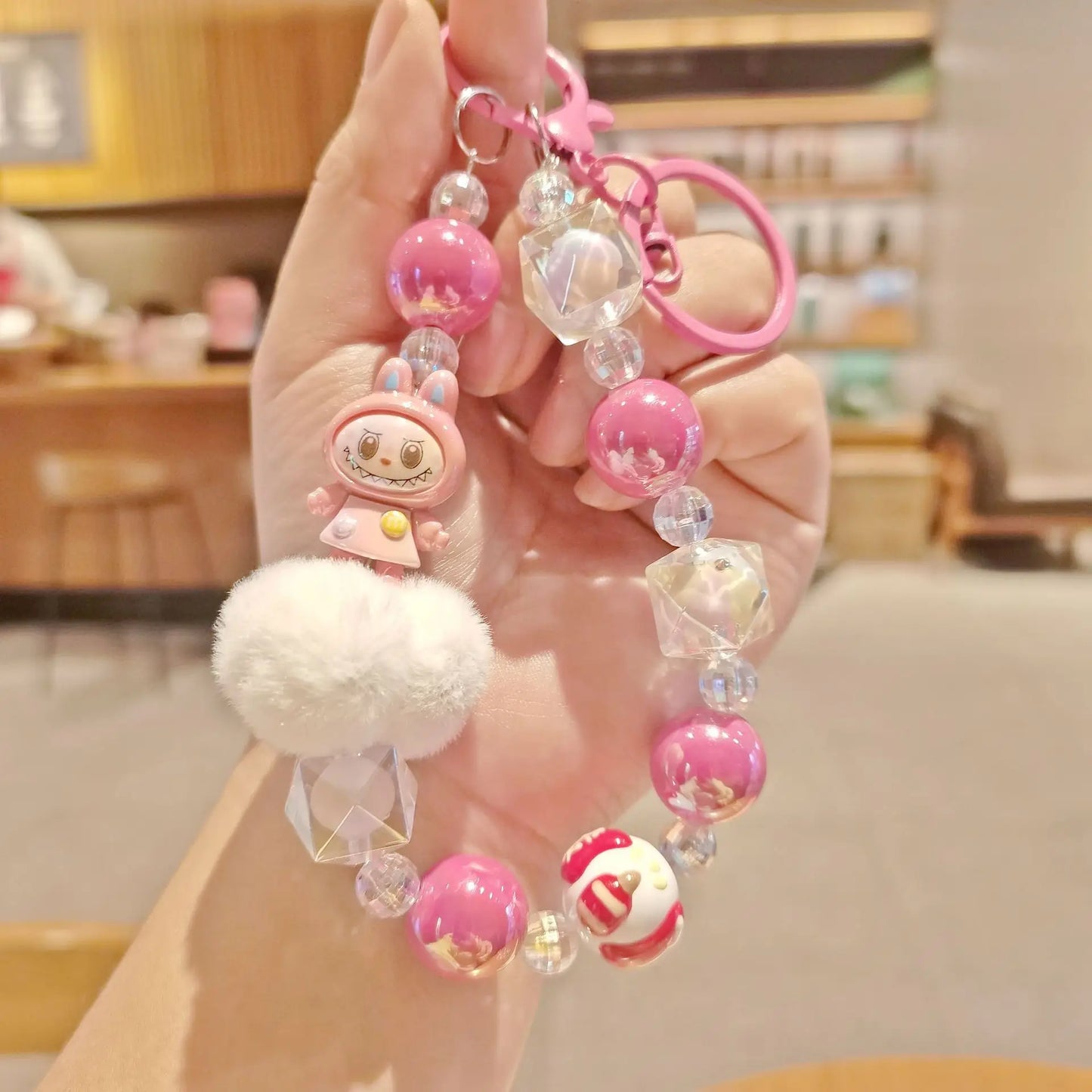 Kawaii Labu Doll – Anime Phone Charm, Keychain