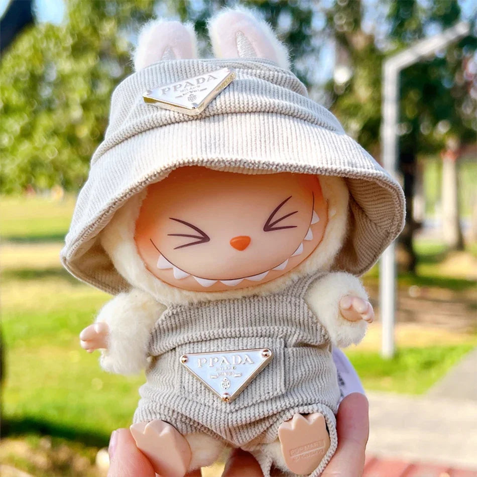 Labubu Clothes Set – Outfits & Hats Accessories