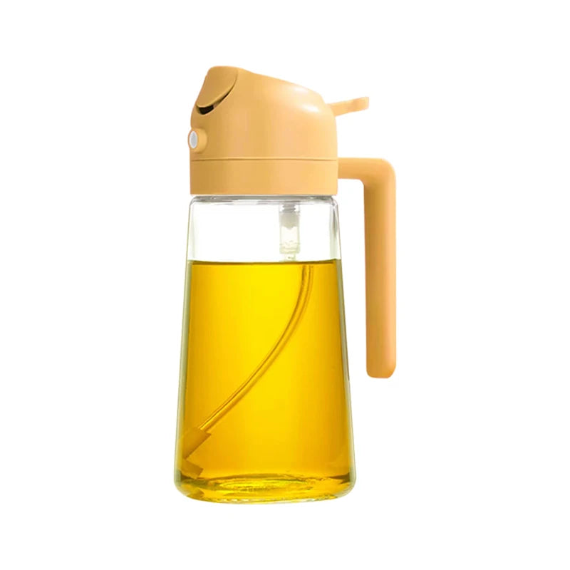 Oil Spray & Pour Bottle – Cooking & BBQ Dispenser