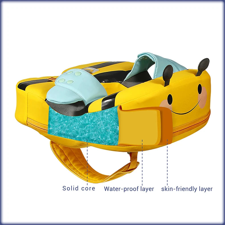 Mambobaby Float with Canopy – Swimming Trainer for Infants