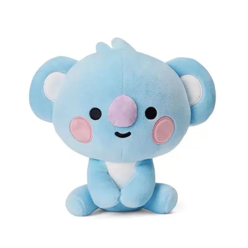 10–12cm Bts Kawaii Plush Doll – Bandai Backpack Toy & Gift