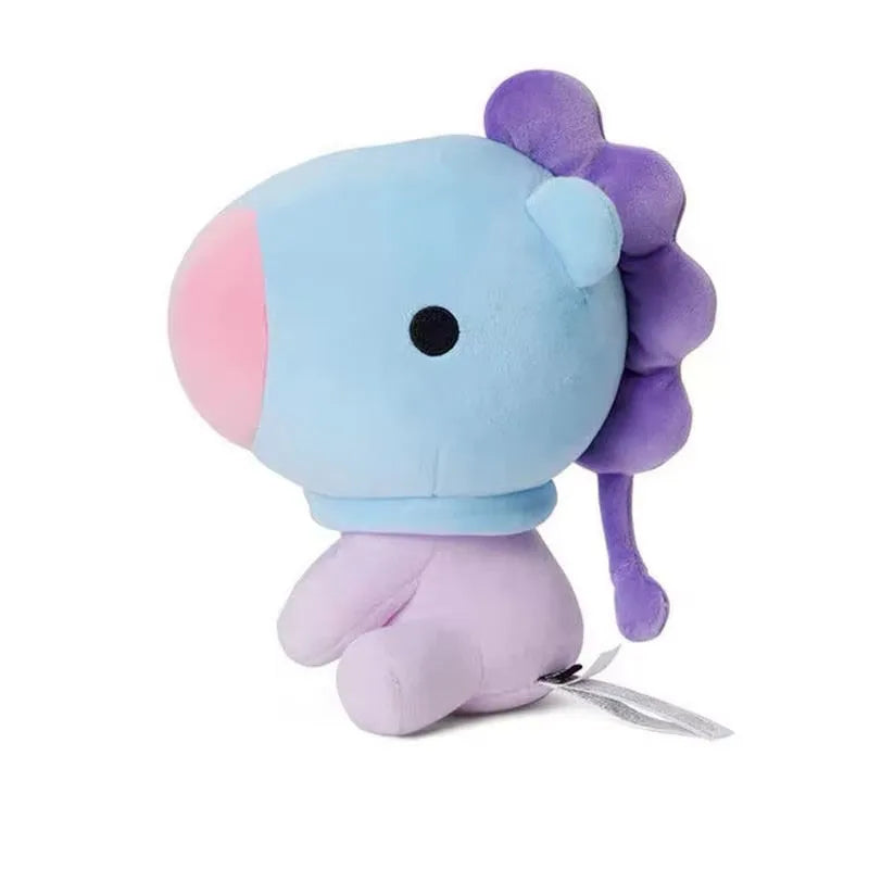 10–12cm Bts Kawaii Plush Doll – Bandai Backpack Toy & Gift