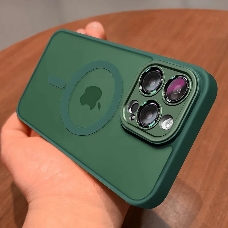 Magnetic Shockproof Wireless Case For iPhone